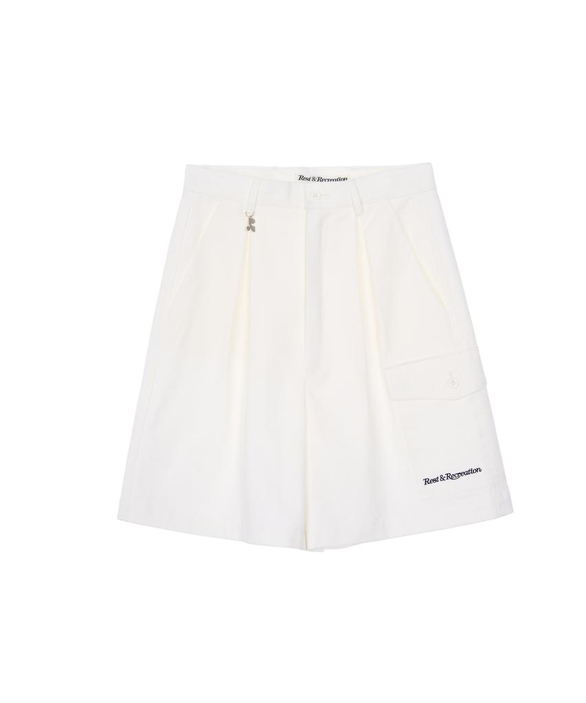 REST&RECREATION Rr Pleated Shorts - White