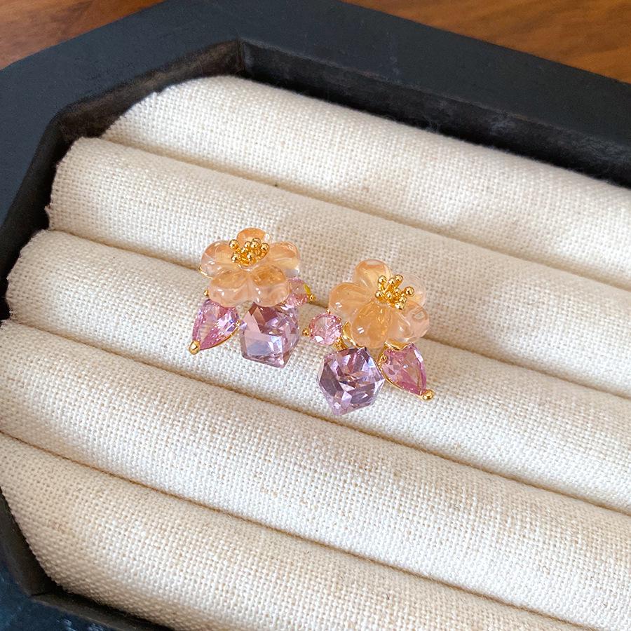 

Винтажные ретро серьги-пусеты Серебряная игла - Элегантные, универсальные, высококлассные серьги в придворном стиле.