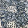 Used Stall Indigo Dye Hand-painted Hand-painted Batik Wax Dyeing Stole