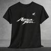 Honda Herren und Damen T-Shirt Honda Africa Twin Sommer Motorrad T-Shirt Racing Lockeres Kurzarm Frühling Radfahren Offroad Oberteil