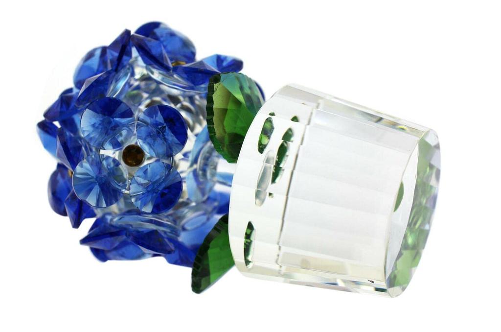 Navire Compact Crystal Hydrangea Figurine