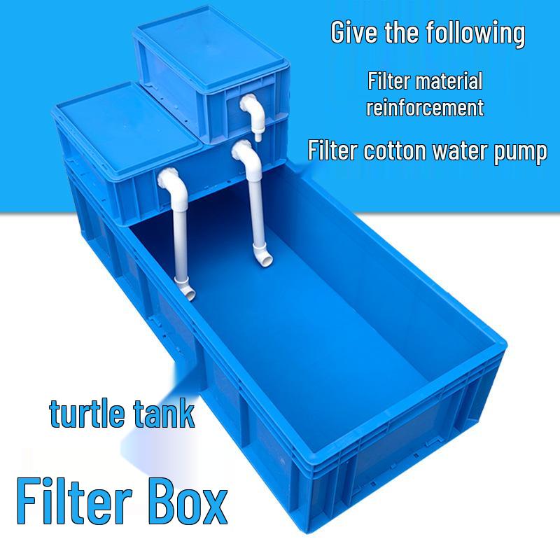 Enhanced Circulation System Filter for Large Fish/Turtle Tanks