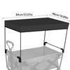 Camping Trolley Cart Canopy Removable Awning Canopy For Wagon Attachment Sun Shade Cover For Trolley Cart Sun Shelters