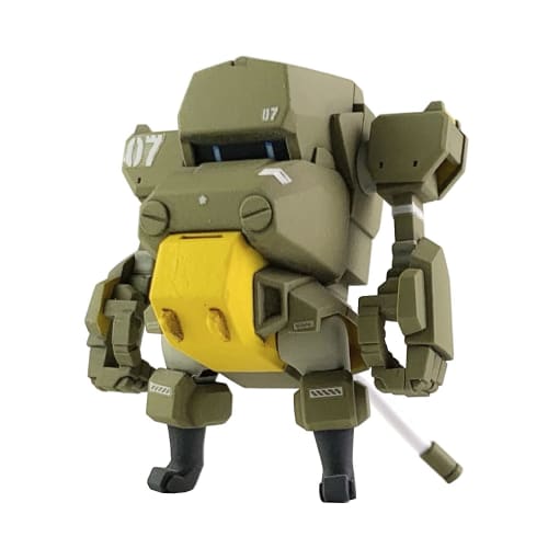 

M.I.Molde Cavico Choipura Series No. 014 Type 7 V Series JGSDF Type 07-II Tank Nacchin Prototype with Weapon Set, Approximately 45mm Tall, Plastic Mod