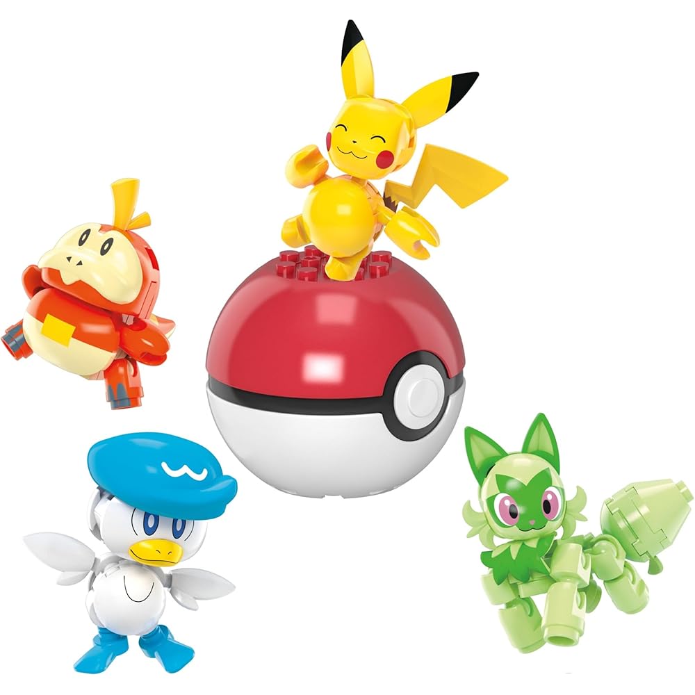 Mega Pokmon Paldea Region Block Set 79 Pieces for Ages 6 and Up