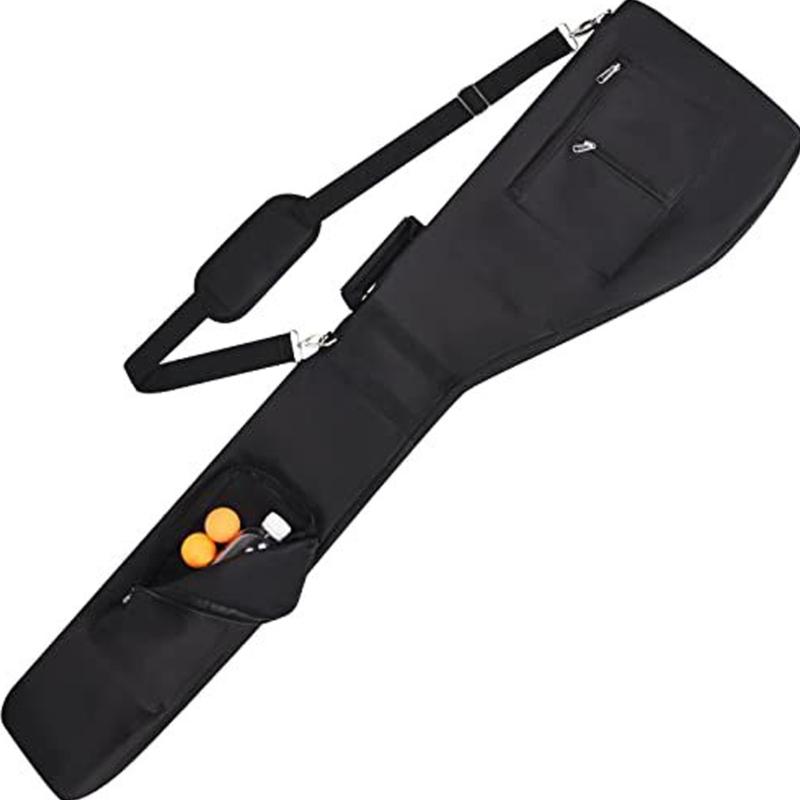 Premium Golf Bag Polyester Texture Golf Player Essential Bag with Multiple Storage Pockets for Clubs and Accessories
