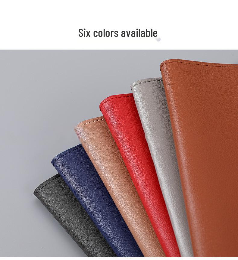 A4 Waterproof Leather Document Bag - Large Capacity Business Briefcase
