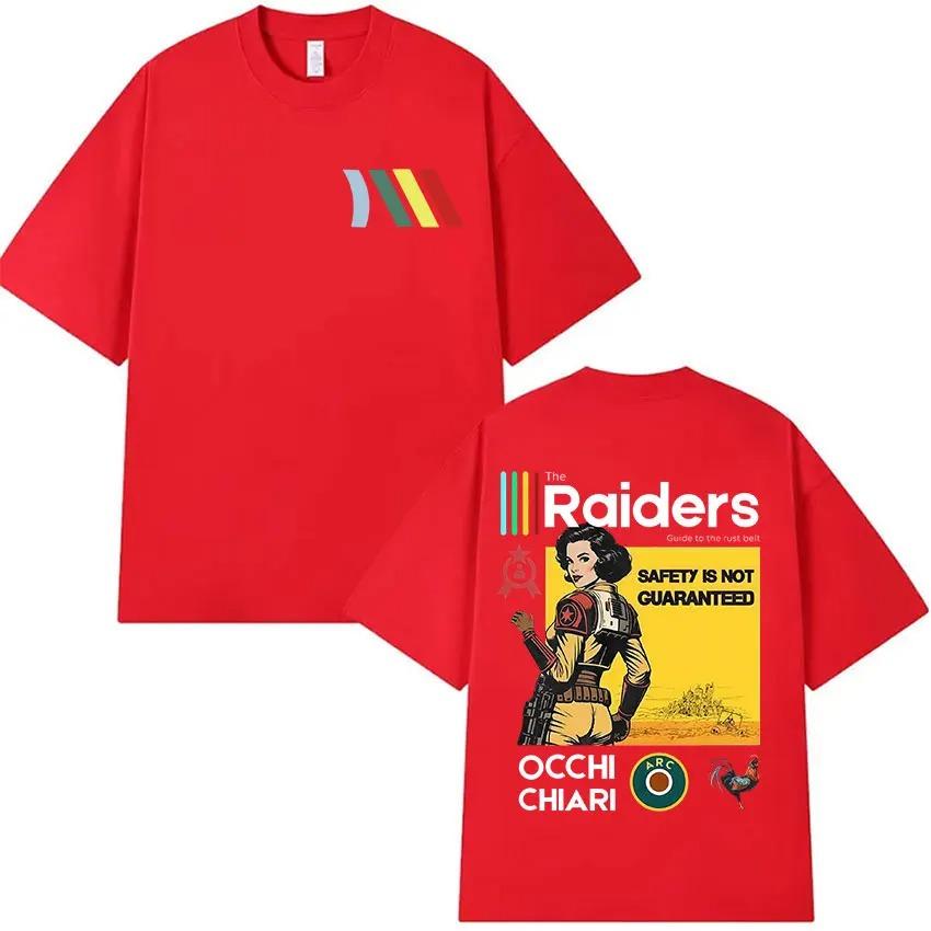 

Hot Game ARC Raiders Graphic Tshirt Men Women Vintage High Quality Oversized Cotton Summer Harajuku Clothing Women Men Tshirt S