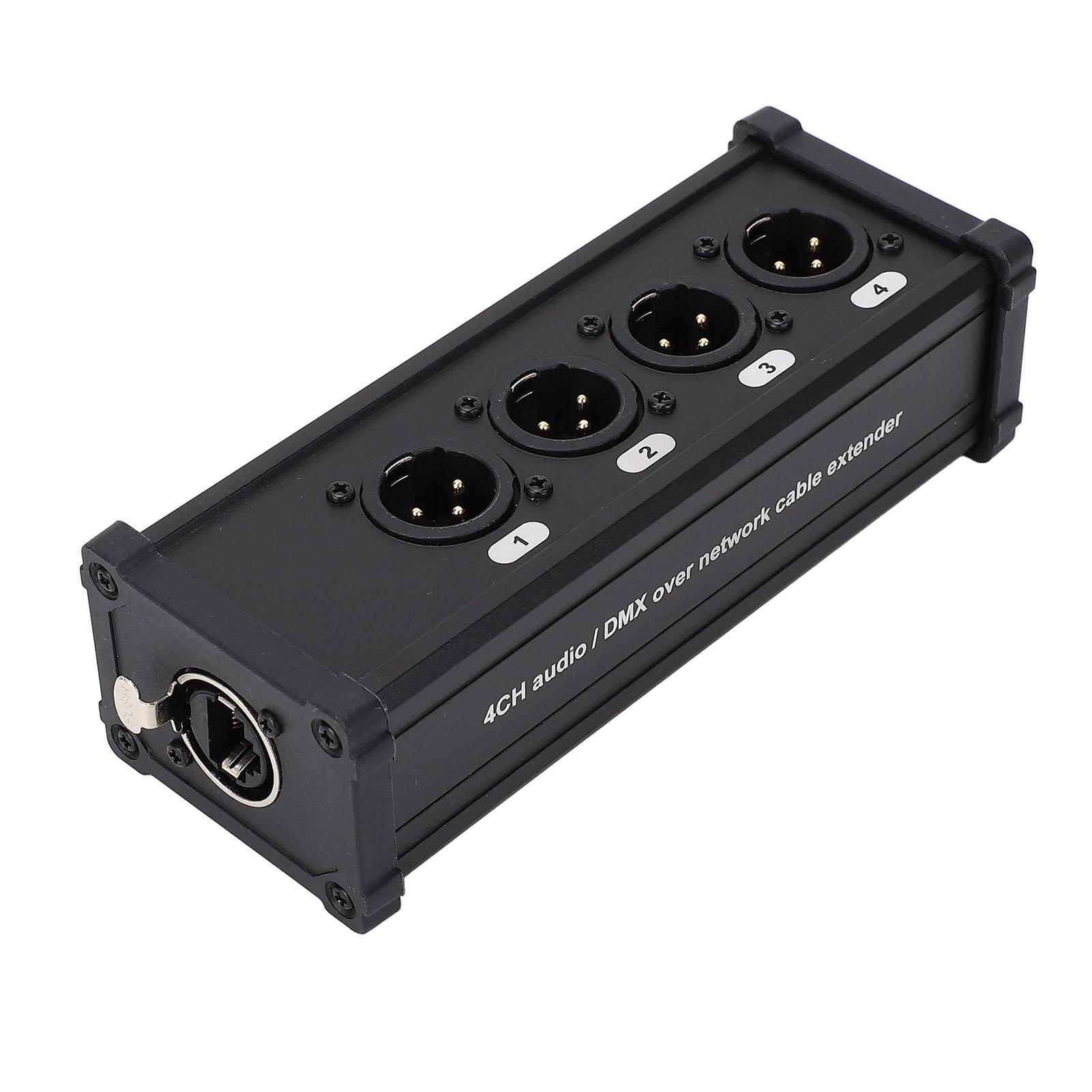

Многосетевой XLR кабель-разветвитель 4 канала 3-контактный через RJ45 Ethercon удлинитель звуковой передатчик