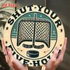 Metal Poster Wall Art Retro Hockey Sign Home Garage Decor