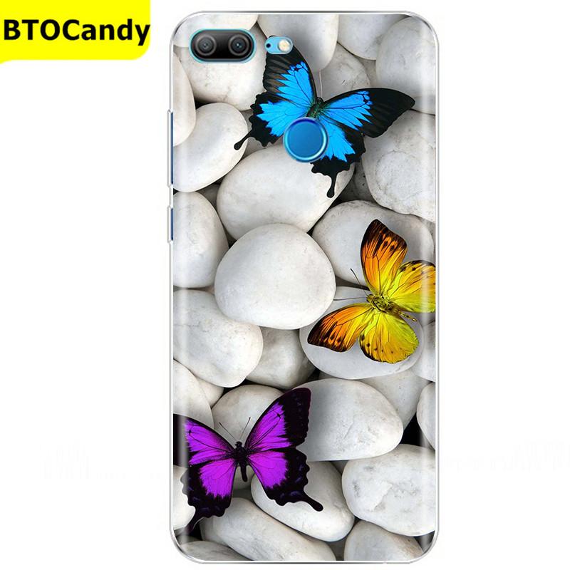 Etui For Honor 9 Lite Etui Kwiat Miękki Silikon Couqe Etui na Telefon Huawei Honor 9 Lite Etui Na Tył Honor9 9lite Coque Funda