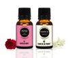 Earth N Pure Jasmine & Rose Essential Oils | Pack of 2 (15 Ml Each) | 100% Pure, Undiluted, Natural and Therapeutic Grad