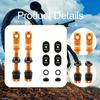 2 Pieces Aluminum Alloy Tubeless Presta Valve Stem with Core Remover Tool for Most Rims