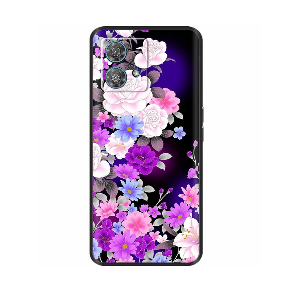 For Moto Edge 40 Neo Case Shockproof Shell Soft Silicone TPU Back Cover For Motorola Moto Edge40 Edge 40 Neo 5G Phone Cases Etui