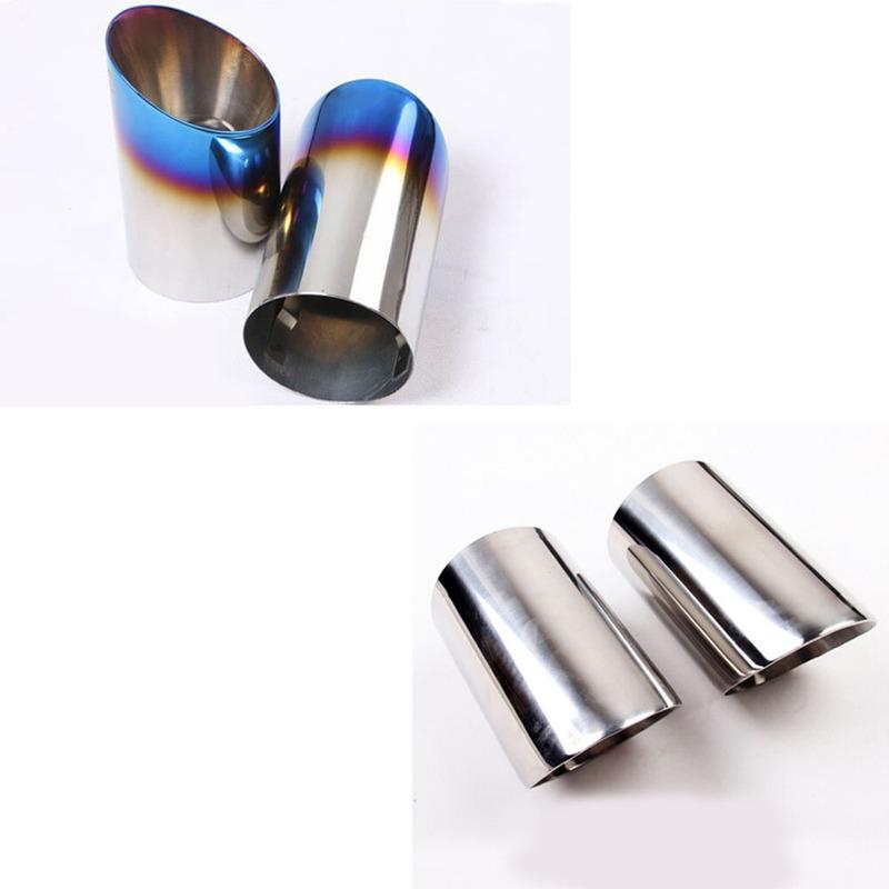 Car Muffler End Tail Pipe Dedicate Steel Exhaust Tip Tail Frame Outlet For Mazda CX-5 CX5 2nd Gen 2017 2018