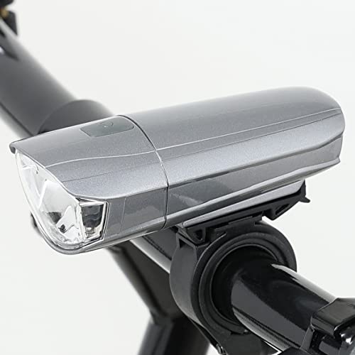 Captain Stag Y-4850 Bicycle LED Headlight Gray
