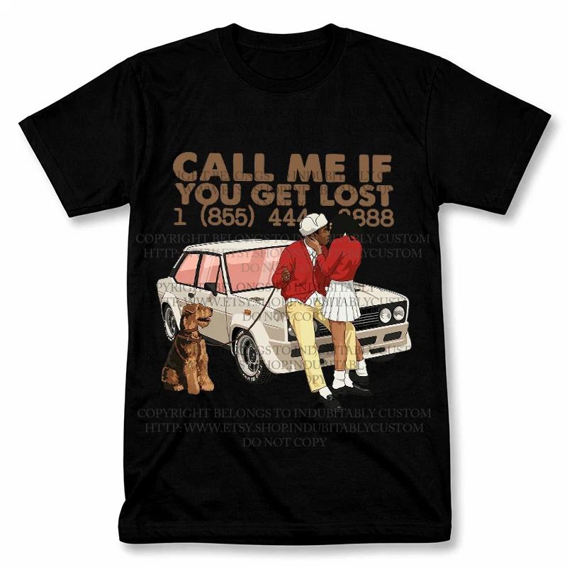 Tyler, the Creator Call Me If You Get Lost Графическая футболка Винтажная фанатская футболка S