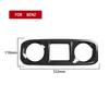 Carbon fiber central control air outlet decorative stickers for Mercedes-Benz G-class