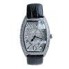 Counter Fashion Digital Face Wine Barrel Watch Women With Quartz Full Diamond Tide Watch