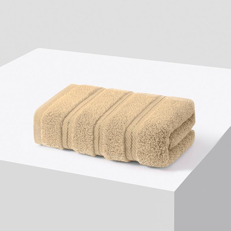 Vícebarevné ručníky z čisté bavlny, domácí hladké bavlněné ručníky na obličej lze vyšívat