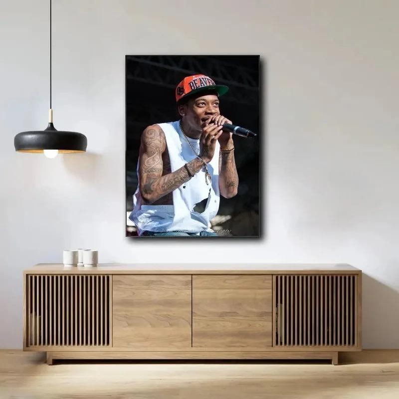 Wiz Khalifa Dekoration Kunstposter Wandkunst Personalisierbares Geschenk Modernes Familien Schlafzimmer Dekor Leinwandgemälde