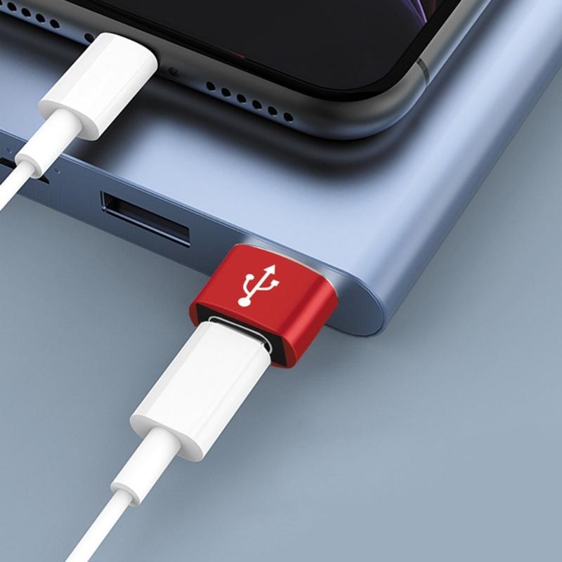 Metal USB C Type C Male to USB 3.0 Female OTG Data Sync Data & Charging Converters Adapter for Cameras Phones Laptops