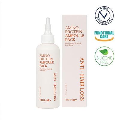 Aminoproteinų ampulių paketas nuo plaukų slinkimo