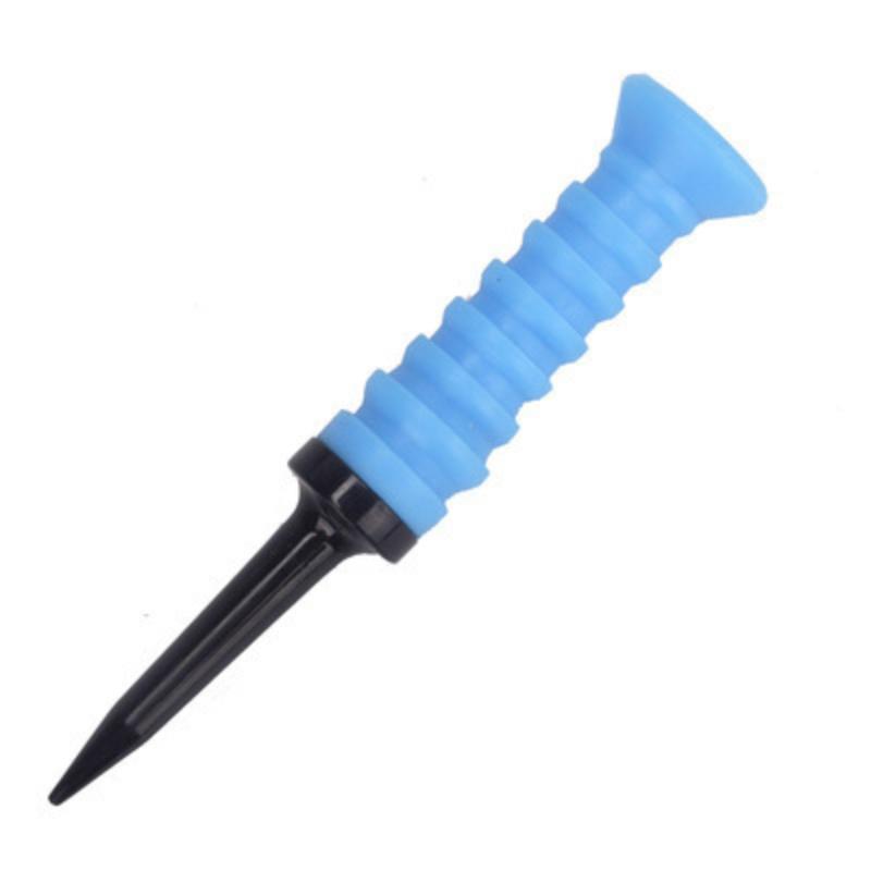 

360Fahrenheitlexible Rubber Golf Tees, 3.27In/83Mm, Durable, Low Friction, Vibrant Multicolor - Ideal For Everyday Golfers синий