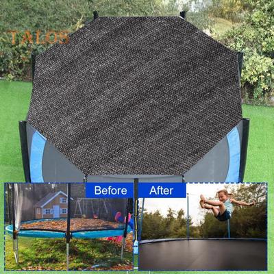 6/8/10/12/14/16-Feet Trampoline Sunshade Cover UV Resistant Waterproof Weather-resistant Outdoor 6-12 Poles Trampoline Canopy Sun Protection Top