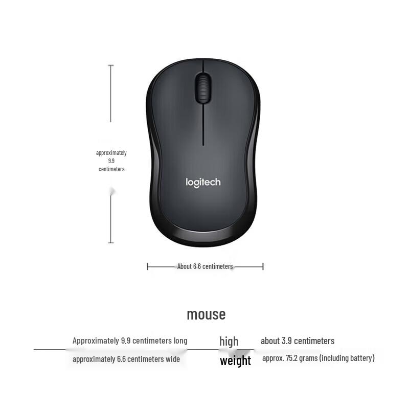 Logitech M240 Wireless Bluetooth Silent Mouse