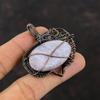 Lepidolite Pendant Copper Wire Wrapped Pendant Very Pretty Gemstone Jewelry Dainty Pendant Copper Wire Jewelry Gift For Her Handmade Jewelry