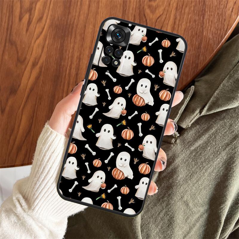 Autumn Leaves Fall Pumpkin Case For Xiaomi Redmi Note 14 Pro 13 12 11 10 15 Pro Plus Redmi 15 C 13 10C 12C 13C 14C Cover