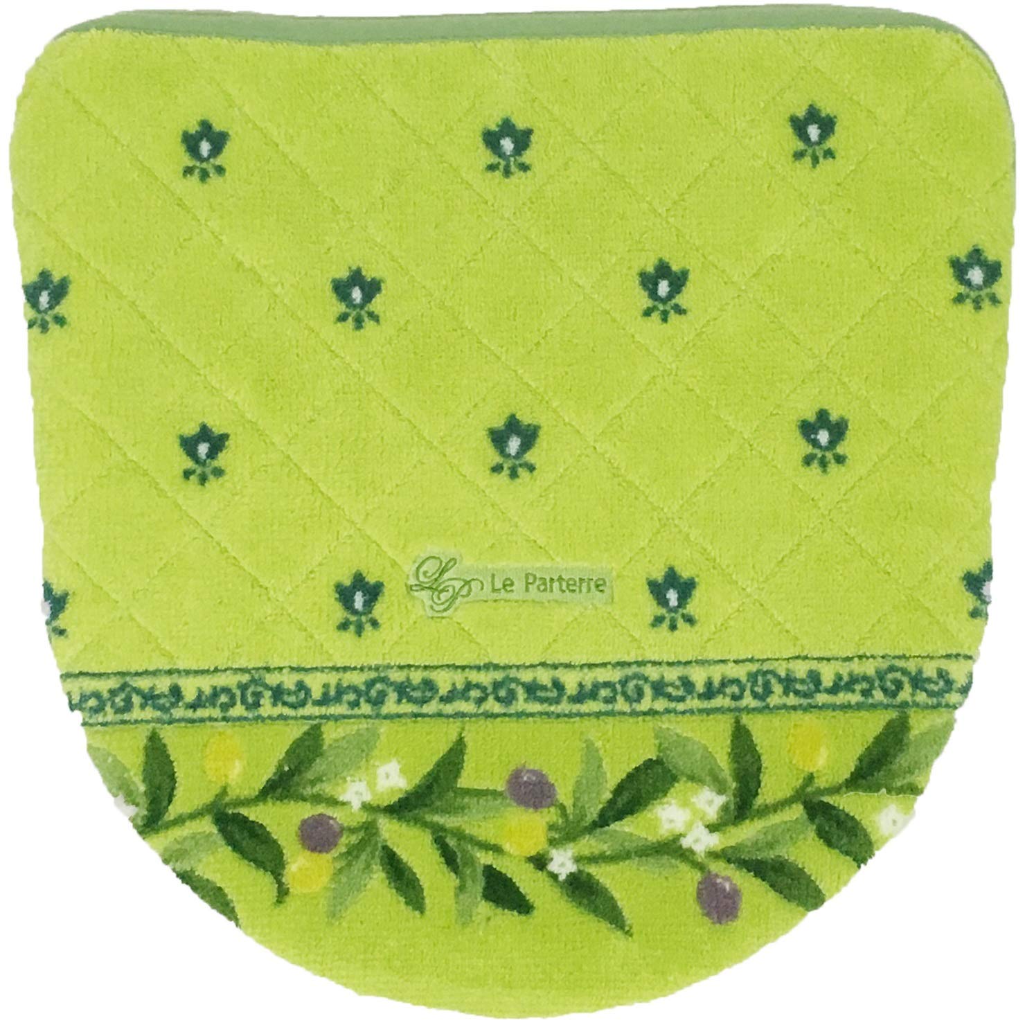 

Senko Olive Toilet Lid Cover, Green, Antibacterial and Odor Resistant, Made in Japan, 33078