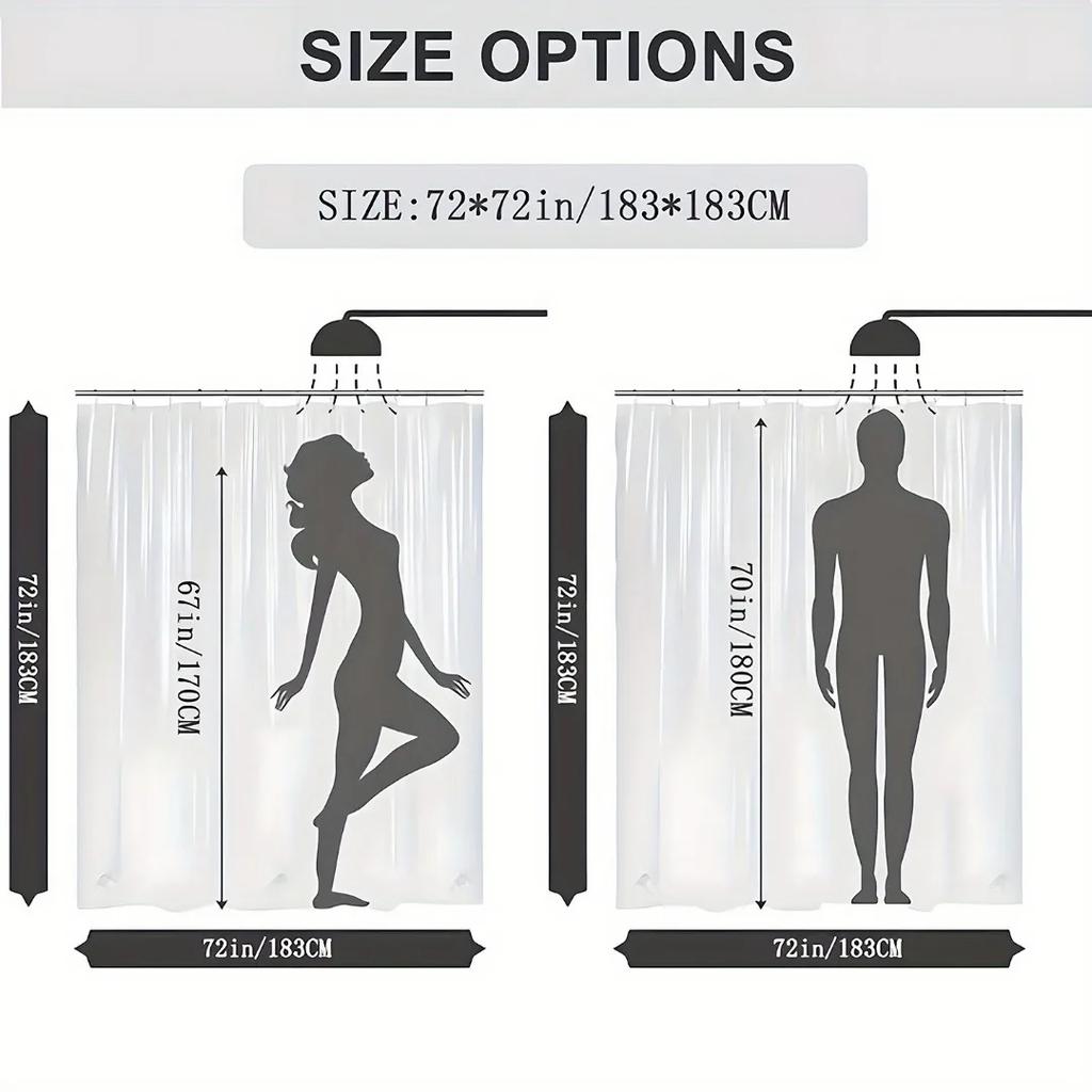 1p Shower Curtain Cartoon Mushroom Flora Printed Starlight Milu Deer Print Toilet Mat Durable Waterproof for Home Bathroom Decor