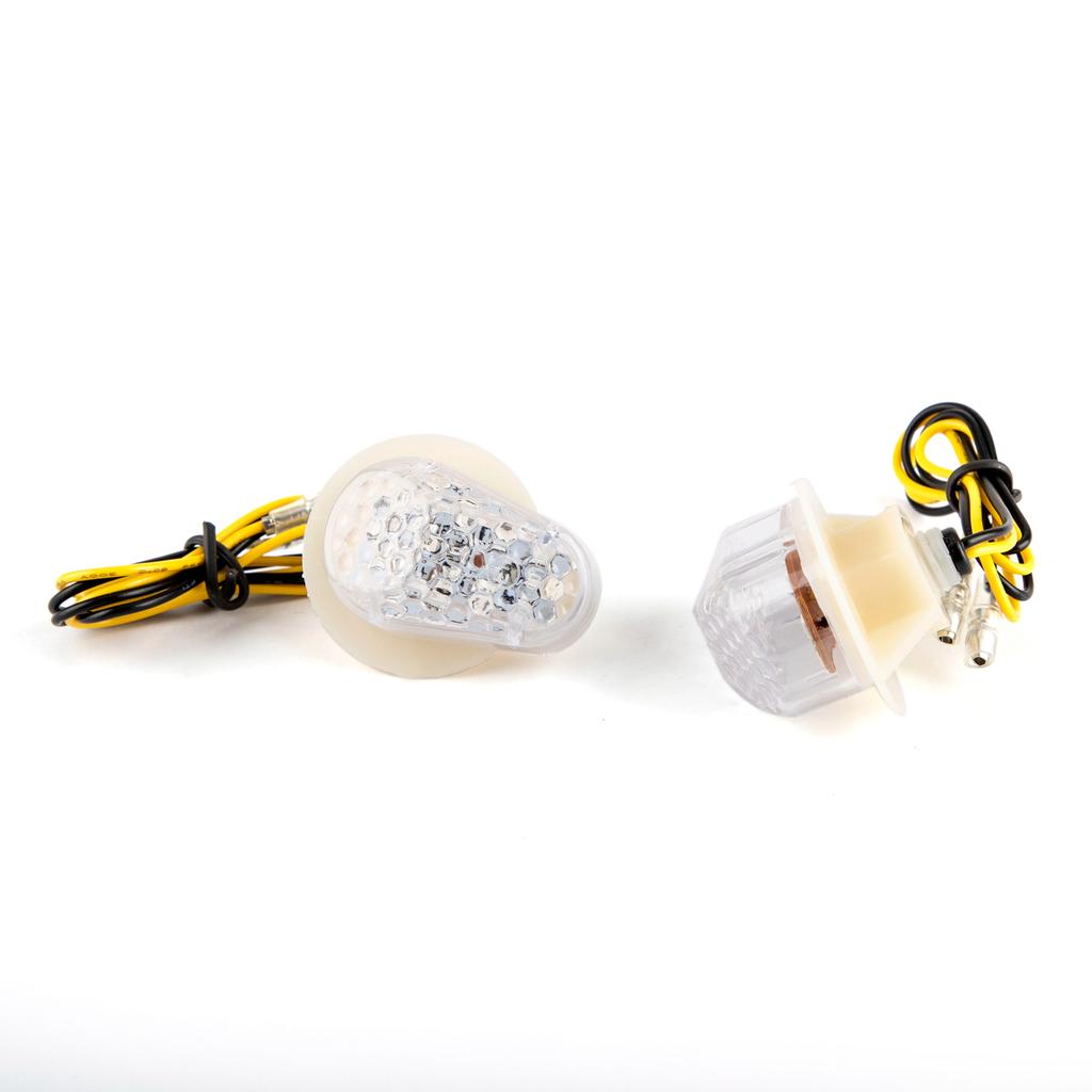 LED Turn Signals For Yamaha YZF R1 R6 R6S R3 FZ1S FZ6S FZ6R XJ6 MT-03 FZ8 FZ10