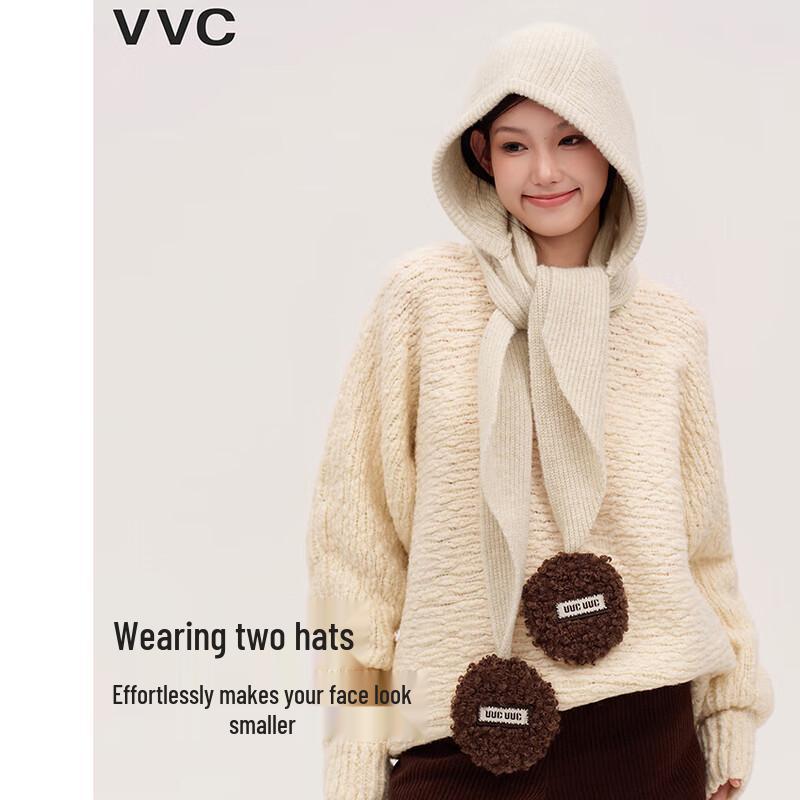 VVC Velvet Cloud Scarf Hat