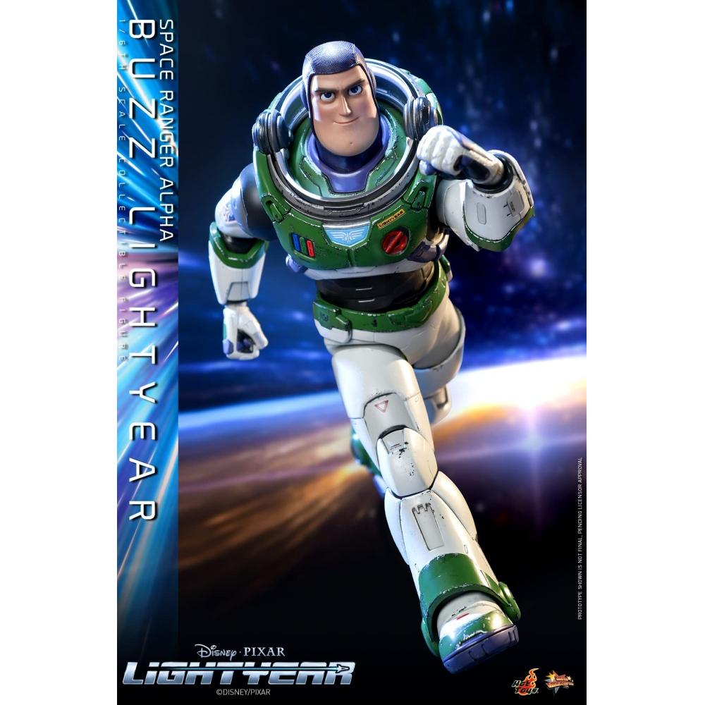 Movie Masterpiece Buzz Lightyear Buzz Lightyear (Space Ranger Alpha) 16 Scale Figure White Height Approx. 30 Cm