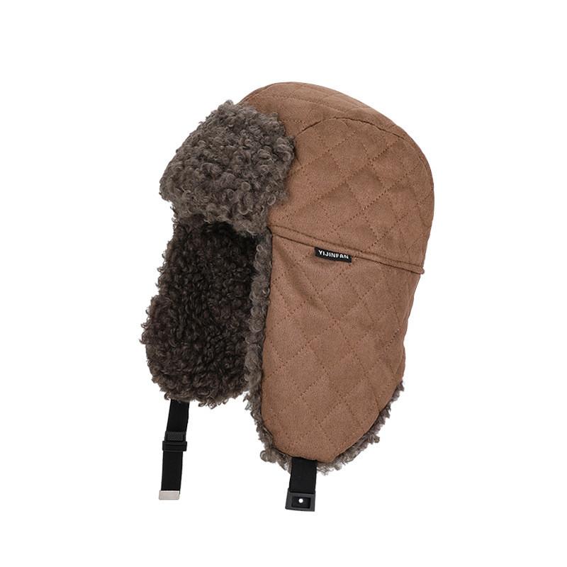 Fleece Hat Winter With Ear Guard For Men And Women Outdoor Headwear Windproof