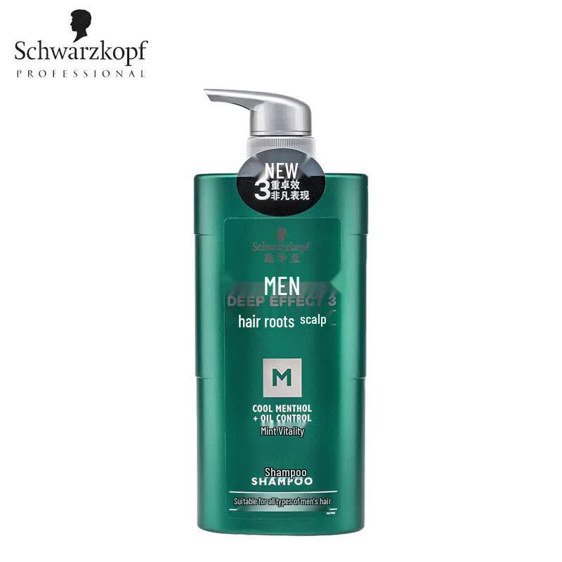 Schwarzkopf Men s Mint Refreshing Shampoo (450ml + 5g)