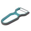 Vegetable Peeler Anti-Slip Rubber Handle Stainless Steel Blade Smooth Peeling Ergonomic U-Shaped Design Kitchen Peeler