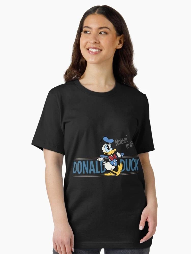 world The Funny Donald Duck Nothing To It Essential Cute Unisex TShirt S