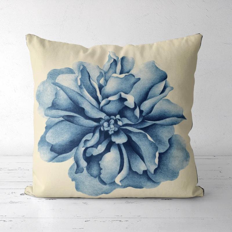 A DropShipping Christmas Home Decor Printed Cushion Cover Decorative Boho Pillowcases High-end Royal High Quality Europe