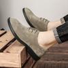 Fashion Versatile casual business men's shoes Fashion Retro Classic  Formal Office gentleman  Comfortable outdoor party walking shoes