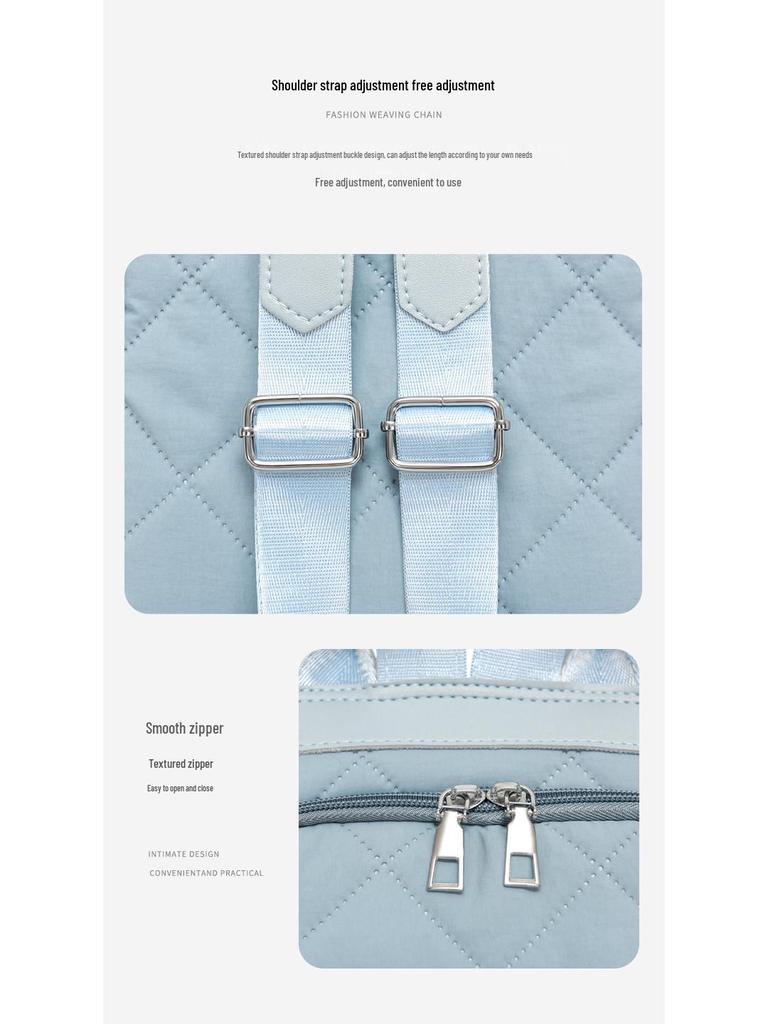 2025 Women's Multi-Use Handbag: Shoulder, Backpack, Crossbody, Plaid Design