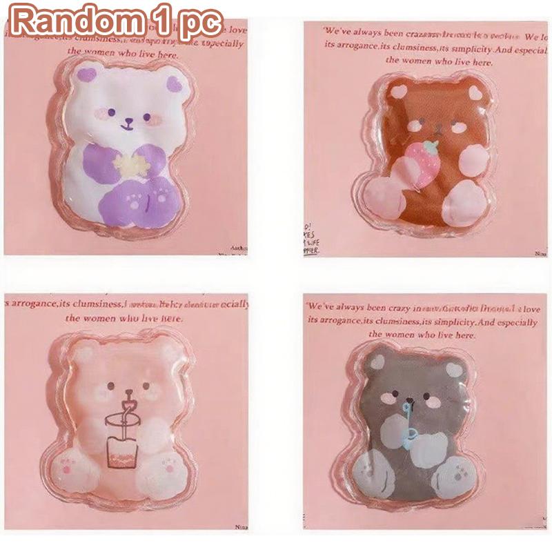 Mini Winter Hand Warmer Instant Heating Cute Gel Hand Warmer Portable Snap Click Pocket Heater Reusable Home Office Outdoor