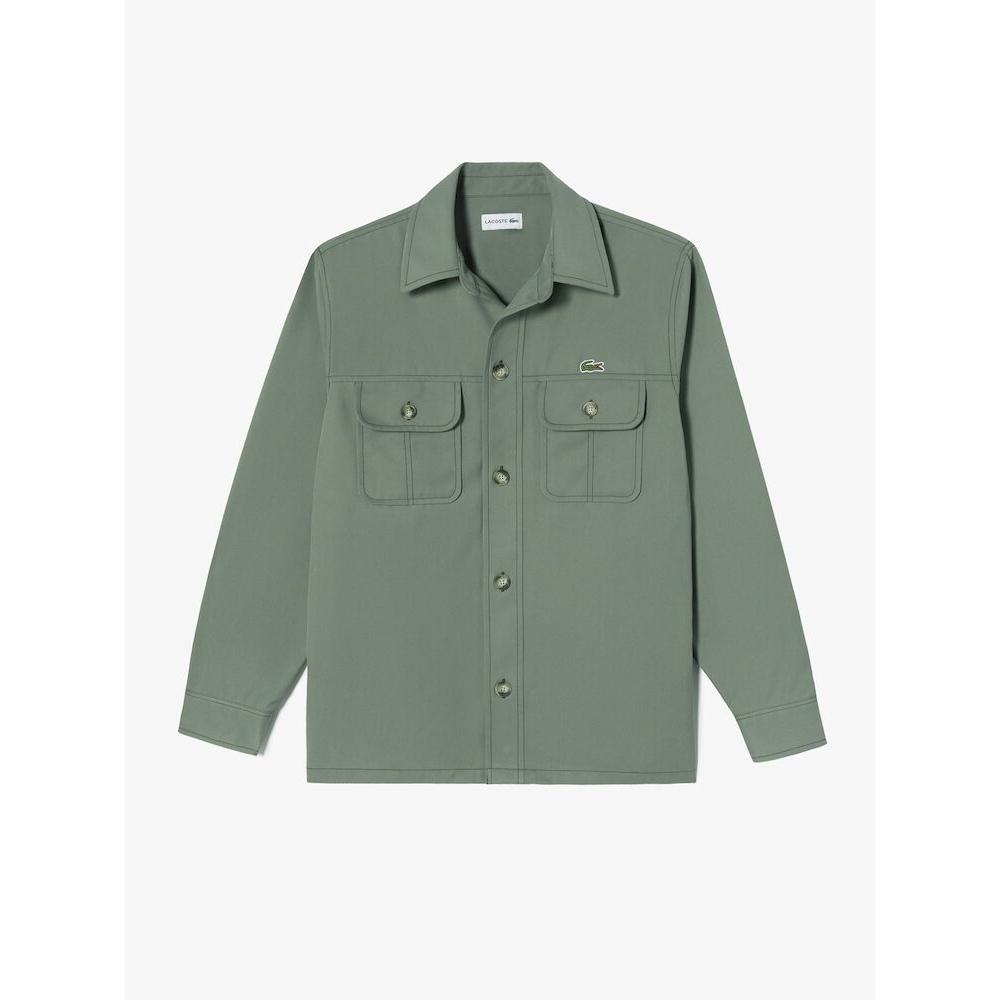 Lacoste Men S Open Collar Twill Shirt Ch7245 54g 316 q2nCh7245 54g316