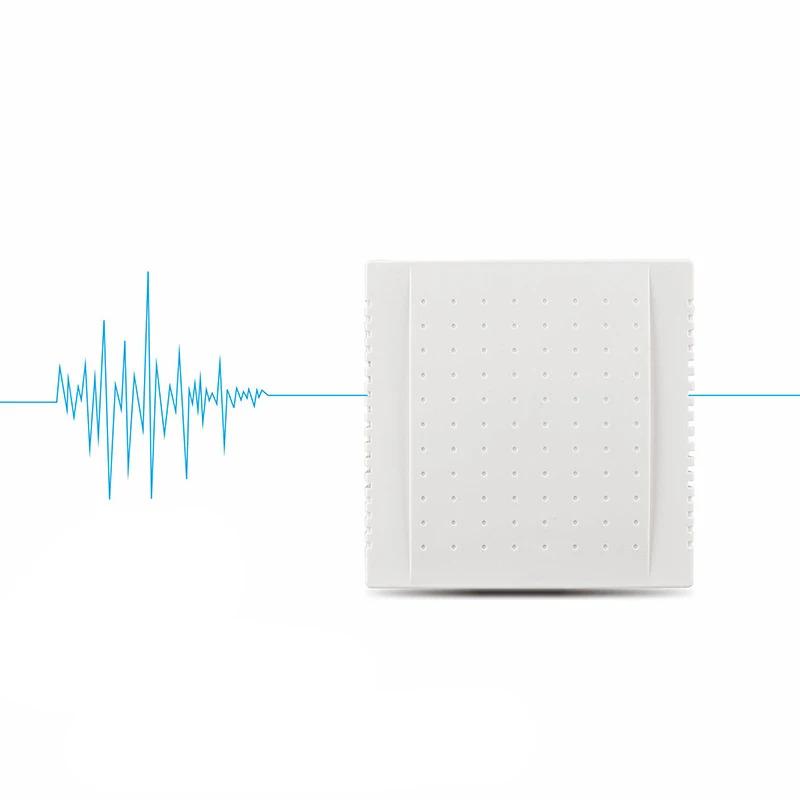 Portable 108x108x36mm 220V Wired Doorbell Din Don Hardware Doors Bells Hotel Door Bell Panel Doorbells For Homes Offices Hotels