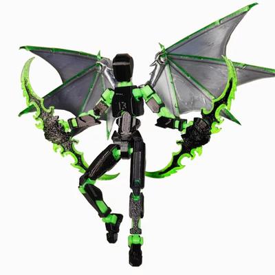 Hareketli Bebek Seti, 3D Baskılı Titan Robot Hareketli Bebek, Pozlanabilir Hareketli Bebek, Koleksiyonculara Uygun, Masaüstü Dekorasyonu