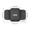 Leather Car Center Console Armrest Pad for Jeep Renegade Wrangler JK JL Grand Cherokee Armrest Cover with Side Storage Pocket