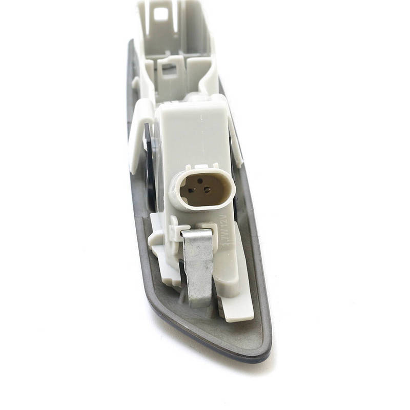 2pcs Door Side Indicator Turn Signal Light 63137154167 63137154168 Gloss Black Chrome For BMW 5 Series F10 F11 2010 2011 2013